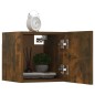 vidaXL TV-Wandschränke 4 Stk. Räuchereiche 30,5x30x30 cm vidaXL TV-Wandschränke 4 Stk. Räuchereiche 30,5x30x30 cm