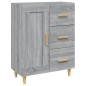 vidaXL Sideboard Grau Sonoma 69,5x34x90 cm Holzwerkstoff vidaXL Sideboard Grau Sonoma 69,5x34x90 cm Holzwerkstoff