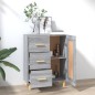 vidaXL Sideboard Grau Sonoma 69,5x34x90 cm Holzwerkstoff vidaXL Sideboard Grau Sonoma 69,5x34x90 cm Holzwerkstoff