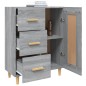 vidaXL Sideboard Grau Sonoma 69,5x34x90 cm Holzwerkstoff vidaXL Sideboard Grau Sonoma 69,5x34x90 cm Holzwerkstoff