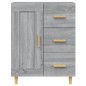 vidaXL Sideboard Grau Sonoma 69,5x34x90 cm Holzwerkstoff vidaXL Sideboard Grau Sonoma 69,5x34x90 cm Holzwerkstoff
