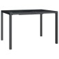 vidaXL Gartentisch Anthrazit 110x80x72 cm Stahl vidaXL Gartentisch Anthrazit 110x80x72 cm Stahl