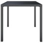 vidaXL Gartentisch Anthrazit 110x80x72 cm Stahl vidaXL Gartentisch Anthrazit 110x80x72 cm Stahl