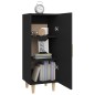 vidaXL Sideboard Schwarz 34,5x34x90 cm Holzwerkstoff vidaXL Sideboard Schwarz 34,5x34x90 cm Holzwerkstoff