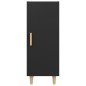 vidaXL Sideboard Schwarz 34,5x34x90 cm Holzwerkstoff vidaXL Sideboard Schwarz 34,5x34x90 cm Holzwerkstoff