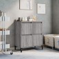 vidaXL Sideboard Grau Sonoma 60x35x70 cm Holzwerkstoff vidaXL Sideboard Grau Sonoma 60x35x70 cm Holzwerkstoff