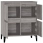 vidaXL Sideboard Grau Sonoma 60x35x70 cm Holzwerkstoff vidaXL Sideboard Grau Sonoma 60x35x70 cm Holzwerkstoff