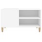vidaXL Plattenschrank Weiß 84,5x38x48 cm Holzwerkstoff vidaXL Plattenschrank Weiß 84,5x38x48 cm Holzwerkstoff