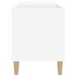 vidaXL Plattenschrank Weiß 84,5x38x48 cm Holzwerkstoff vidaXL Plattenschrank Weiß 84,5x38x48 cm Holzwerkstoff