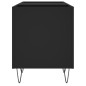 vidaXL Plattenschrank Schwarz 121x38x48 cm Holzwerkstoff vidaXL Plattenschrank Schwarz 121x38x48 cm Holzwerkstoff