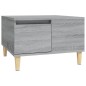 vidaXL Couchtisch Grau Sonoma 55x55x36,5 cm Holzwerkstoff vidaXL Couchtisch Grau Sonoma 55x55x36,5 cm Holzwerkstoff