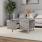 vidaXL Couchtisch Grau Sonoma 55x55x36,5 cm Holzwerkstoff vidaXL Couchtisch Grau Sonoma 55x55x36,5 cm Holzwerkstoff