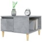 vidaXL Couchtisch Grau Sonoma 55x55x36,5 cm Holzwerkstoff vidaXL Couchtisch Grau Sonoma 55x55x36,5 cm Holzwerkstoff