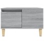 vidaXL Couchtisch Grau Sonoma 55x55x36,5 cm Holzwerkstoff vidaXL Couchtisch Grau Sonoma 55x55x36,5 cm Holzwerkstoff