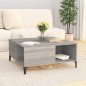 vidaXL Couchtisch Grau Sonoma 80x80x36,5 cm Holzwerkstoff vidaXL Couchtisch Grau Sonoma 80x80x36,5 cm Holzwerkstoff