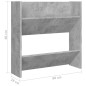vidaXL Wand-Schuhschränke 4 Stk. Betongrau 60x18x60 cm Holzwerkstoff vidaXL Wand-Schuhschränke 4 Stk. Betongrau 60x18x60 cm Holzwerkstoff
