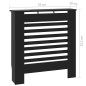vidaXL MDF Heizkörperverkleidung Schwarz 78 cm vidaXL MDF Heizkörperverkleidung Schwarz 78 cm