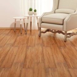 vidaXL PVC Laminat Dielen Selbstklebend 2,51 m² 2 mm Ulme Natur