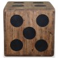 vidaXL Aufbewahrungskiste Mindi-Holz 40 x 40 x 40 cm Würfel-Design vidaXL Aufbewahrungskiste Mindi-Holz 40 x 40 x 40 cm Würfel-Design
