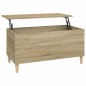 vidaXL Couchtisch Sonoma-Eiche 90x44,5x45 cm Holzwerkstoff vidaXL Couchtisch Sonoma-Eiche 90x44,5x45 cm Holzwerkstoff