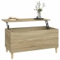 vidaXL Couchtisch Sonoma-Eiche 90x44,5x45 cm Holzwerkstoff vidaXL Couchtisch Sonoma-Eiche 90x44,5x45 cm Holzwerkstoff