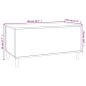 vidaXL Couchtisch Sonoma-Eiche 90x44,5x45 cm Holzwerkstoff vidaXL Couchtisch Sonoma-Eiche 90x44,5x45 cm Holzwerkstoff