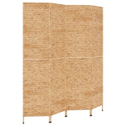 vidaXL Paravent 4-tlg. 163x180 cm Wasserhyazinthe