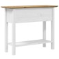 vidaXL Konsolentisch BODO Braun 91x35x74 cm Massivholz Kiefer vidaXL Konsolentisch BODO Braun 91x35x74 cm Massivholz Kiefer