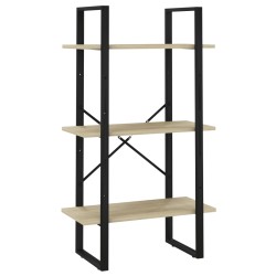 vidaXL Lagerregal Sonoma-Eiche 60x30x105 cm Holzwerkstoff