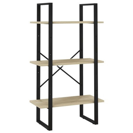 vidaXL Lagerregal Sonoma-Eiche 60x30x105 cm Holzwerkstoff
