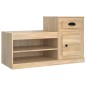 vidaXL Schuhschrank Sonoma-Eiche 100x42x60 cm Holzwerkstoff vidaXL Schuhschrank Sonoma-Eiche 100x42x60 cm Holzwerkstoff