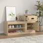 vidaXL Schuhschrank Sonoma-Eiche 100x42x60 cm Holzwerkstoff vidaXL Schuhschrank Sonoma-Eiche 100x42x60 cm Holzwerkstoff