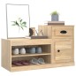 vidaXL Schuhschrank Sonoma-Eiche 100x42x60 cm Holzwerkstoff vidaXL Schuhschrank Sonoma-Eiche 100x42x60 cm Holzwerkstoff