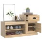 vidaXL Schuhschrank Sonoma-Eiche 100x42x60 cm Holzwerkstoff vidaXL Schuhschrank Sonoma-Eiche 100x42x60 cm Holzwerkstoff