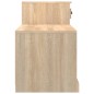 vidaXL Schuhschrank Sonoma-Eiche 100x42x60 cm Holzwerkstoff vidaXL Schuhschrank Sonoma-Eiche 100x42x60 cm Holzwerkstoff