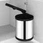 vidaXL Küchen-Einbau-Mülleimer Edelstahl 12 L vidaXL Küchen-Einbau-Mülleimer Edelstahl 12 L