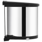 vidaXL Küchen-Einbau-Mülleimer Edelstahl 12 L vidaXL Küchen-Einbau-Mülleimer Edelstahl 12 L