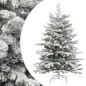 vidaXL Künstlicher Weihnachtsbaum Klappbar Beschneit 120 cm vidaXL Künstlicher Weihnachtsbaum Klappbar Beschneit 120 cm
