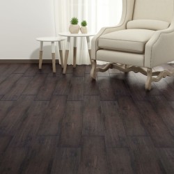 vidaXL PVC Laminat Dielen Selbstklebend 2,51 m² 2 mm Dunkelbraun