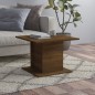 vidaXL Couchtisch Braun Eichen-Optik 55,5x55,5x40 cm Holzwerkstoff vidaXL Couchtisch Braun Eichen-Optik 55,5x55,5x40 cm Holzwerkstoff