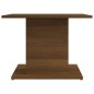vidaXL Couchtisch Braun Eichen-Optik 55,5x55,5x40 cm Holzwerkstoff vidaXL Couchtisch Braun Eichen-Optik 55,5x55,5x40 cm Holzwerkstoff