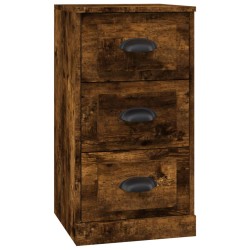 vidaXL Sideboard Räuchereiche 36x35,5x67,5 cm Holzwerkstoff