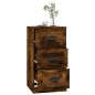 vidaXL Sideboard Räuchereiche 36x35,5x67,5 cm Holzwerkstoff vidaXL Sideboard Räuchereiche 36x35,5x67,5 cm Holzwerkstoff