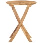 vidaXL Klappbarer Gartentisch Ø 60 cm Teak Massivholz vidaXL Klappbarer Gartentisch Ø 60 cm Teak Massivholz
