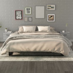 vidaXL Nachttische 2 Stk. Grau Sonoma 40x35x47,5 cm