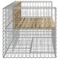 vidaXL Gartenbank aus Gabionen 143x71x65,5 cm Kiefernholz Imprägniert vidaXL Gartenbank aus Gabionen 143x71x65,5 cm Kiefernholz Imprägniert