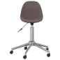 vidaXL Esszimmerstühle 4 Stk. Drehbar Taupe Stoff vidaXL Esszimmerstühle 4 Stk. Drehbar Taupe Stoff
