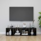 vidaXL TV-Schränke 2 Stk. Hochglanz-Schwarz 37x35x37 cm Holzwerkstoff vidaXL TV-Schränke 2 Stk. Hochglanz-Schwarz 37x35x37 cm Holzwerkstoff