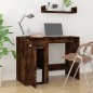vidaXL Schreibtisch Räuchereiche 100x49x75 cm Holzwerkstoff vidaXL Schreibtisch Räuchereiche 100x49x75 cm Holzwerkstoff