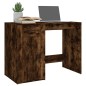 vidaXL Schreibtisch Räuchereiche 100x49x75 cm Holzwerkstoff vidaXL Schreibtisch Räuchereiche 100x49x75 cm Holzwerkstoff